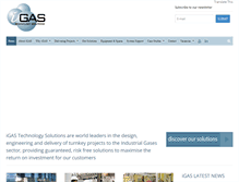 Tablet Screenshot of igas-ts.com